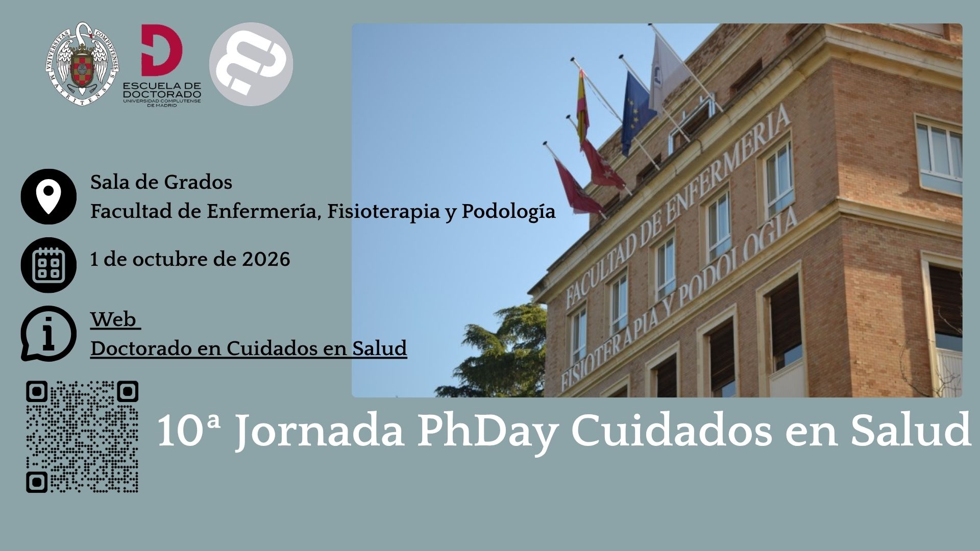 10ª Jornada PhDay Cuidados en Salud